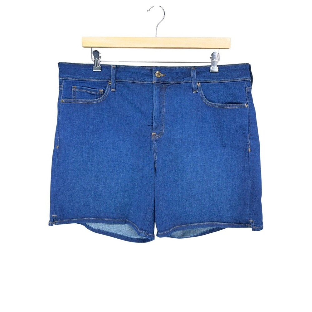 NYDJ Jenna Denim Shorts Womens 20W Lift X Tuck Technology High Rise